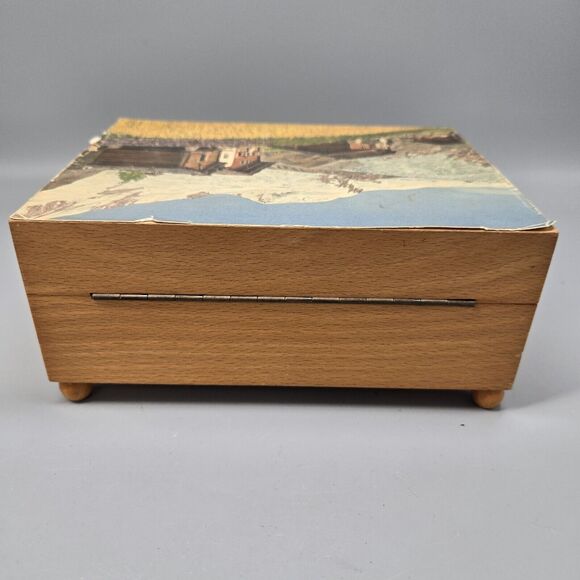 Vintage Thorens Music Box With 30 Teeth Plays But Missing 5 Teeth - Picture 9 of 14